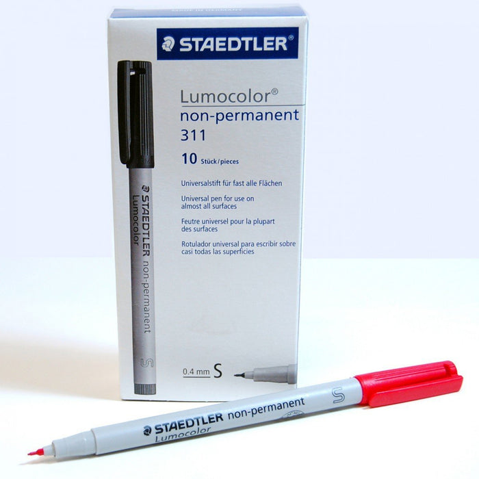 Discontinued - Graphtec Fiber Tip Pen Red for LUMOCOLOR-311-RED