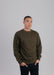 103 Adult Comfort Crew Sweatshirt Military Front Full View