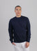 103 Adult Comfort Crew Sweatshirt Navy Front Full View