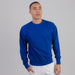 103 Adult Comfort Crew Sweatshirt Royal Front Full View