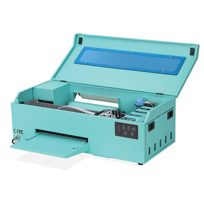 Prestige A4 DTF Printer cyan open view.