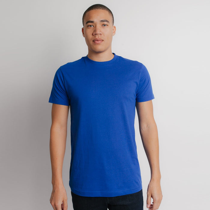 402 Premium T Shirt Royal Front Full View