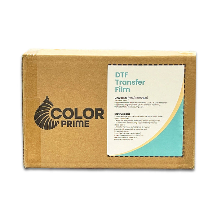 Color Prime Universal Peel DTF Film Rolls