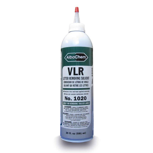 AlbaChem 1020 VLR Vinyl Letter Remover 20oz.