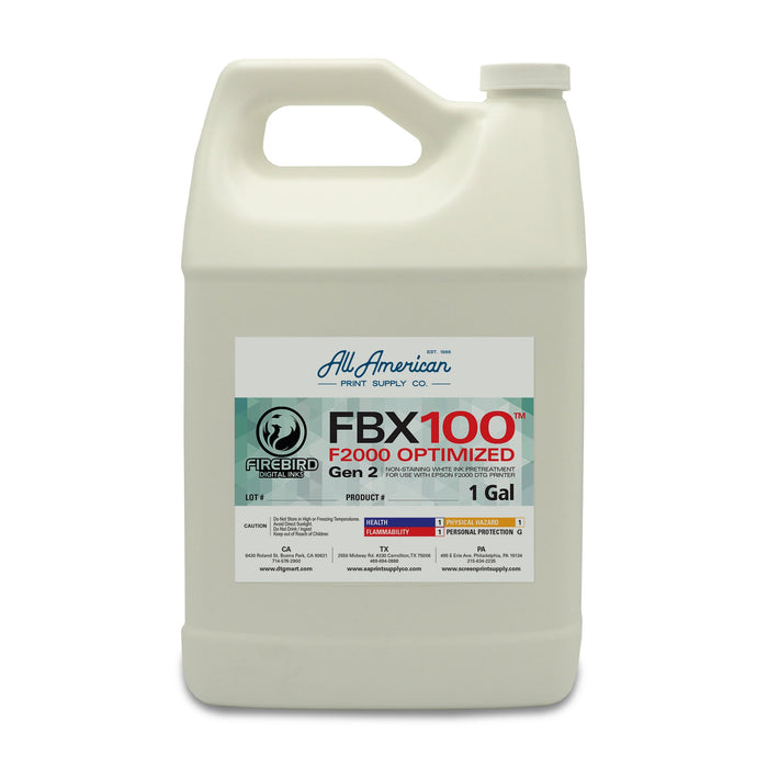 Firebird FBX-100 Gen 2 F2000 Optimized DTG Pretreatment 1Gal