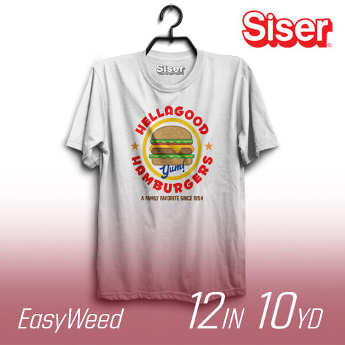 Siser EasyWeed Heat Transfer Vinyl - 12" Width 10 Yard