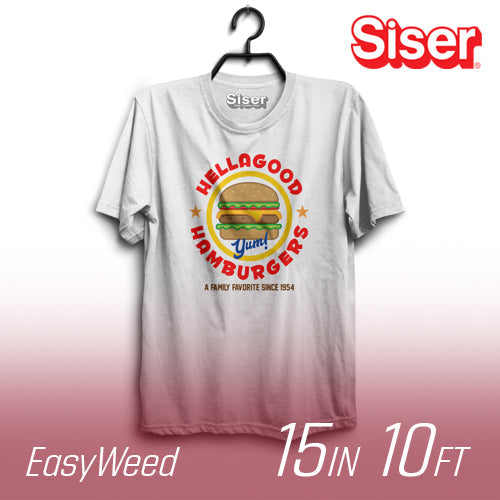 Siser EasyWeed Heat Transfer Vinyl - 15" Width 10 FT