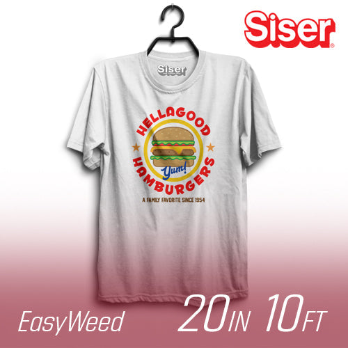 Siser EasyWeed Heat Transfer Vinyl - 20" Width 10 FT