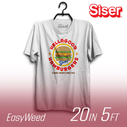 Siser EasyWeed Heat Transfer Vinyl - 20" Width 5 FT