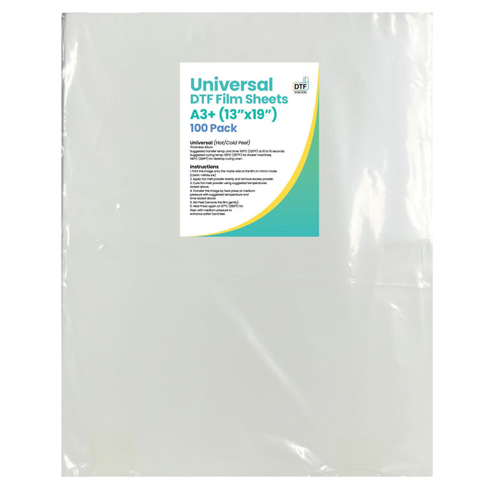 Color Prime Universal Peel DTF Film Sheets