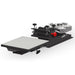 Vastex V-1000 Series 1-Station 1 to 6-Color Tabletop Commercial Screen Printing Press Side View