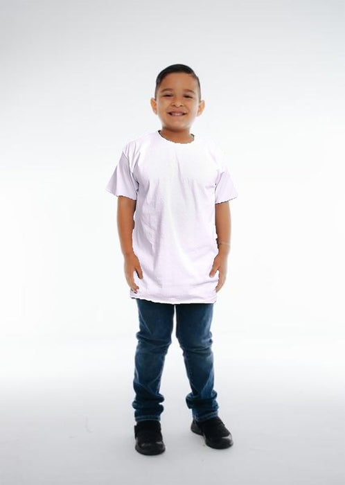 3502 Youth Premium T Shirt White Front Full View