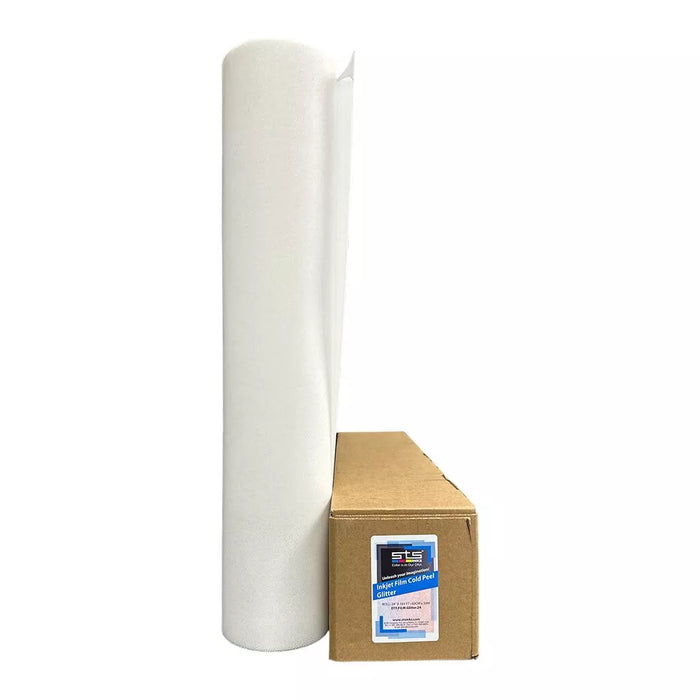 STS Inks DTF Cold Peel Glitter Film 24″ × 164ft Rolls