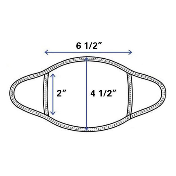 mask dimensions