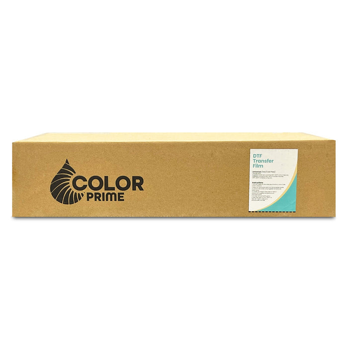 Color Prime Universal DTF Film Sheets 14"x16" Box Side View