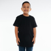 3502 Youth Premium T Shirt Black Front Full View