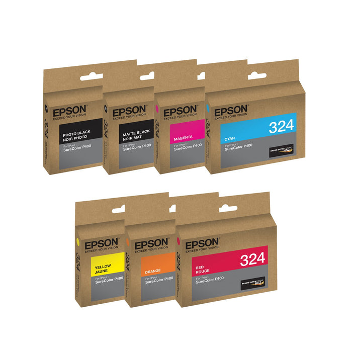EPSON T324 UltraChromeHG2 Ink Cartridges For Epson P400