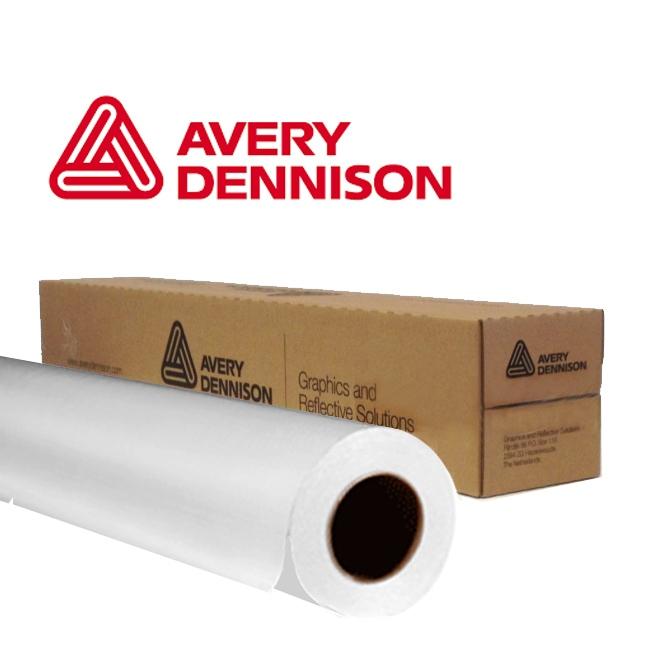 Avery Dennison HP MPI 2077 Luster Transparent Ultra Removable StaFlat - 54" x 50 Yard