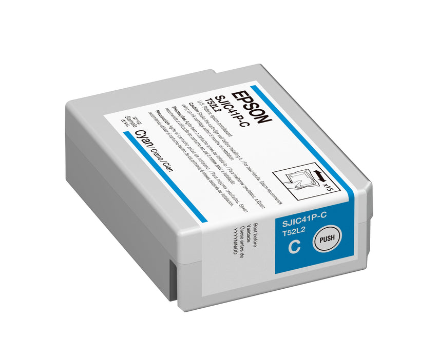 Epson SJIC41P Ink Cartridges for ColorWorks C4000