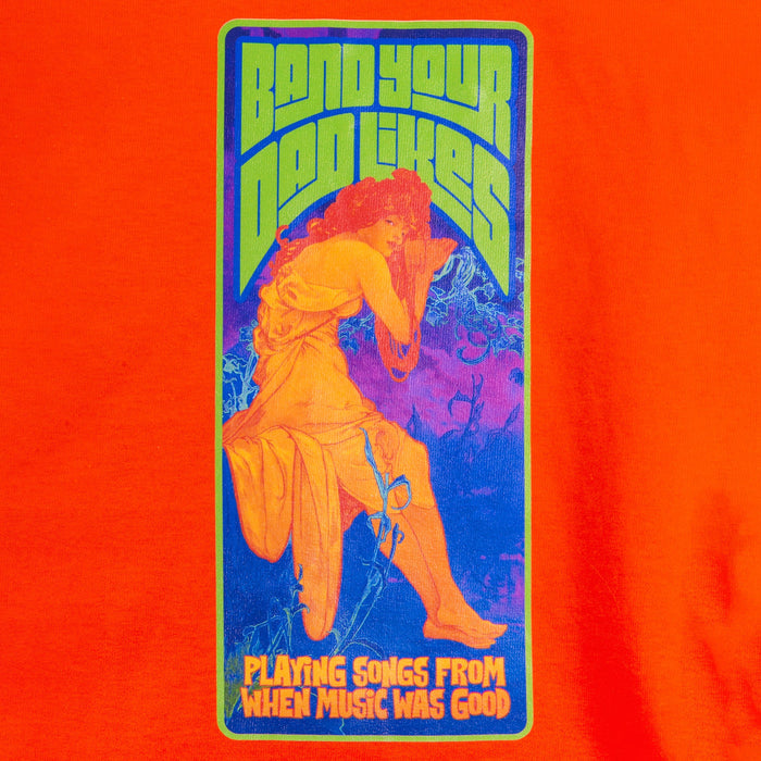 Siser ColorPrint PU Gloss on Orange Garment