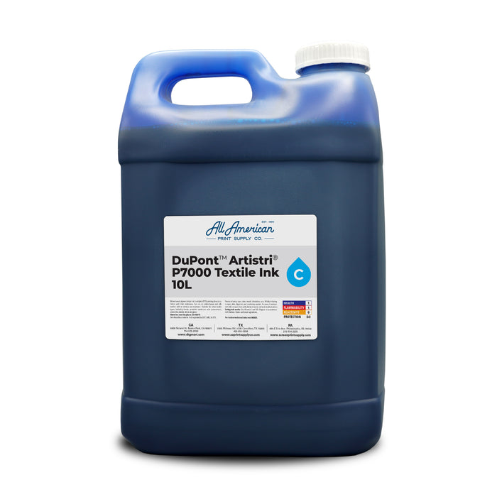 DuPont Artistri P7000 DTG Textile Ink 10 Liter Cyan