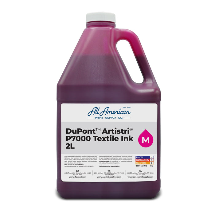 Dupont Artistri P7000 DTG Textile Ink 2L Magenta