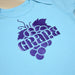Siser Easyweed Electric Grape HTV on Sky Blue T-shirt