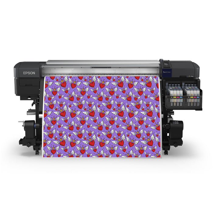Epson SureColor F9470 Dye Sublimation Printer with Dye Sublimation Paper Front View