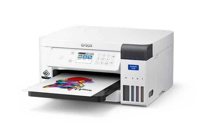 Epson Tank Printer with Sublimation ink Heat Transfer Plus DTF T- Shirt  Starter.