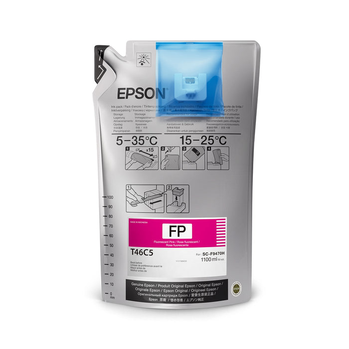 Epson Fluorescent Pink Sublimation Ink  1L Bag for F6370/F9470/F9470H