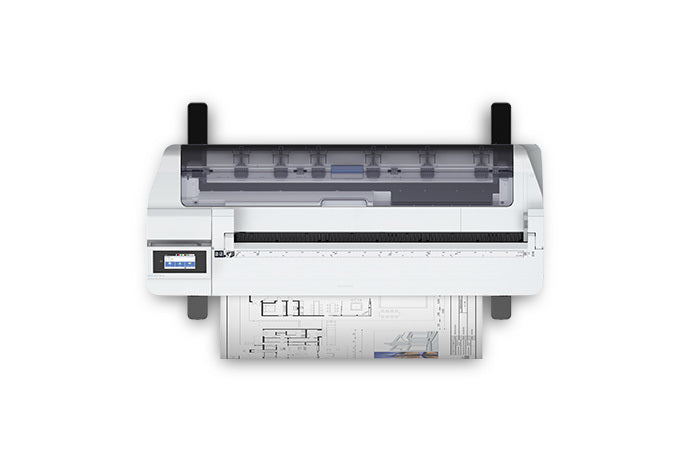 Epson SureColor T5170M Top View with Paper
