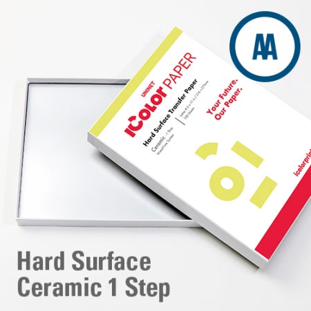 iColor Ceramic Hard Surface 1 Step Transfer Media. This ceramic transfer paper is perfect for hard surface medium projects. 