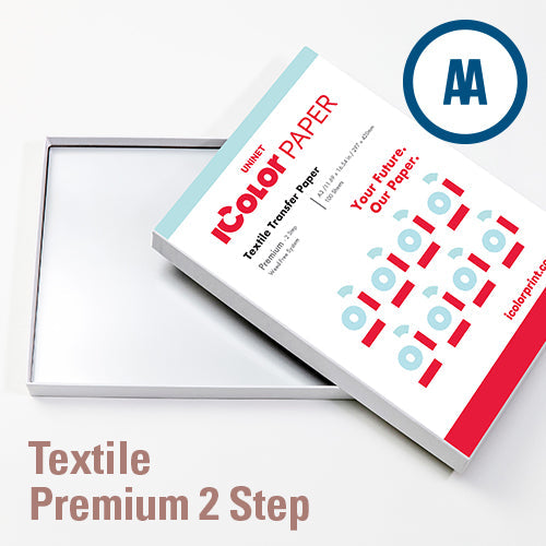 iColor Premium 2 Step Transfer and Adhesive Media Kit For Light and Dark Textiles pack