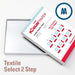 iColor Select Ultra Bright 2 Step Transfer & Adhesive Media Kit For Light and Dark Textiles. 