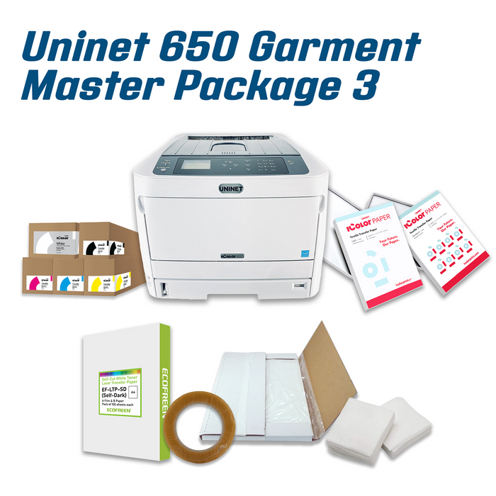 Uninet iColor® 650 Garment Master Package 3