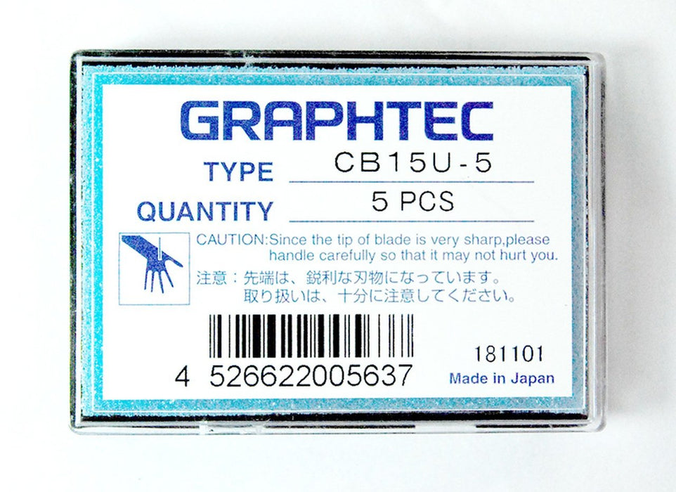 Graphtec CB15U Supersteel Blades 45° - 1.5mm