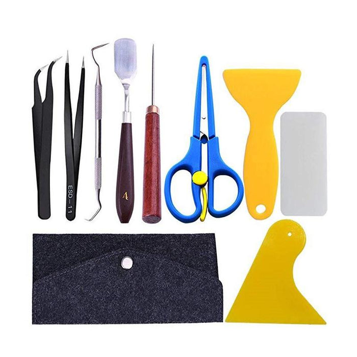 10 PC Vinyl Tool Kit With Pouch