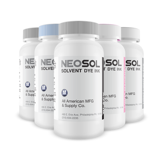 NeoSol Solvent Inks for CMYK and White