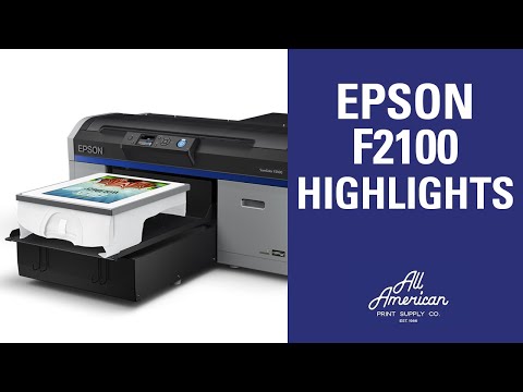 Epson Surecolor F2100 DTG Printer (SCF2100WE) - Imaging Spectrum